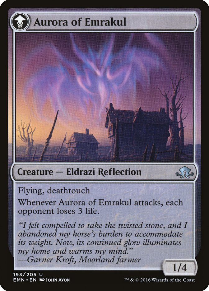 Cryptolith Fragment // Aurora of Emrakul [Eldritch Moon] Magic: The Gathering