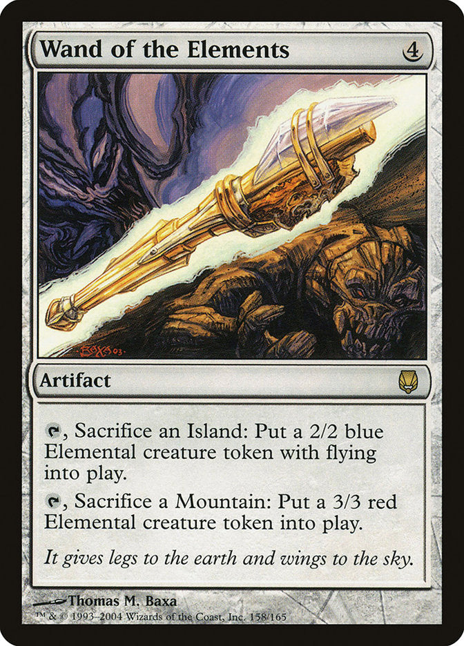 Wand of the Elements [Darksteel] Magic: The Gathering