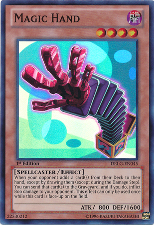 Magic Hand [DRLG-EN045] Super Rare Yu-Gi-Oh!