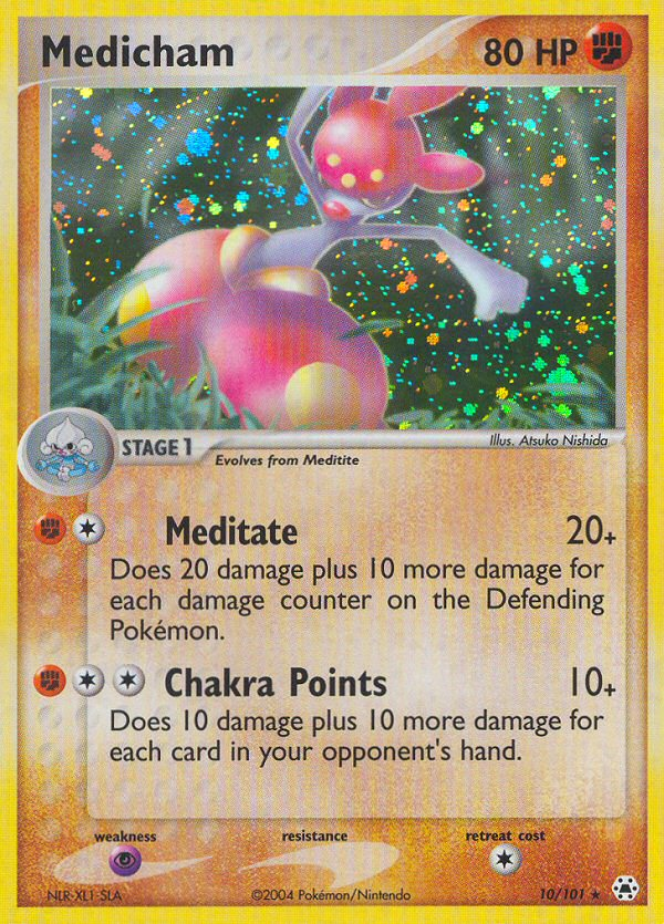 Medicham (10/101) [EX: Hidden Legends] Pokémon