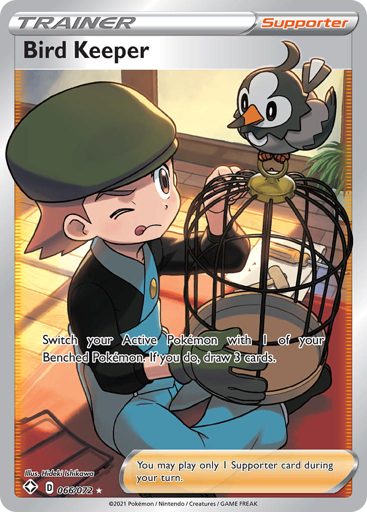 Bird Keeper (066/072) [Sword & Shield: Shining Fates] Pokémon