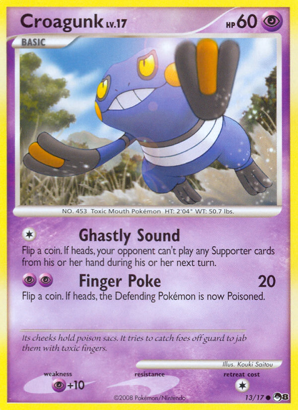 Croagunk (13/17) [POP Series 8] Pokémon