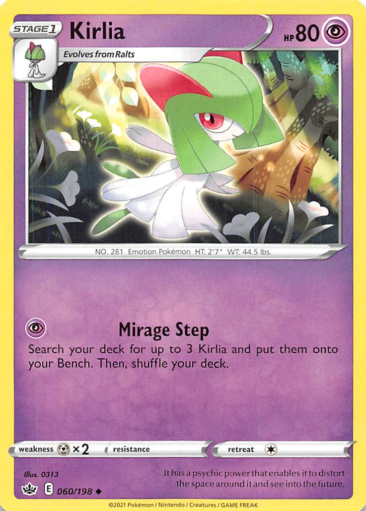 Kirlia (060/198) [Sword & Shield: Chilling Reign] Pokémon