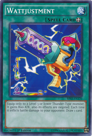 Wattjustment [BP03-EN170] Common Yu-Gi-Oh!