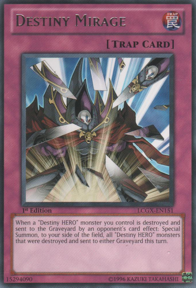 Destiny Mirage [LCGX-EN151] Rare Yu-Gi-Oh!