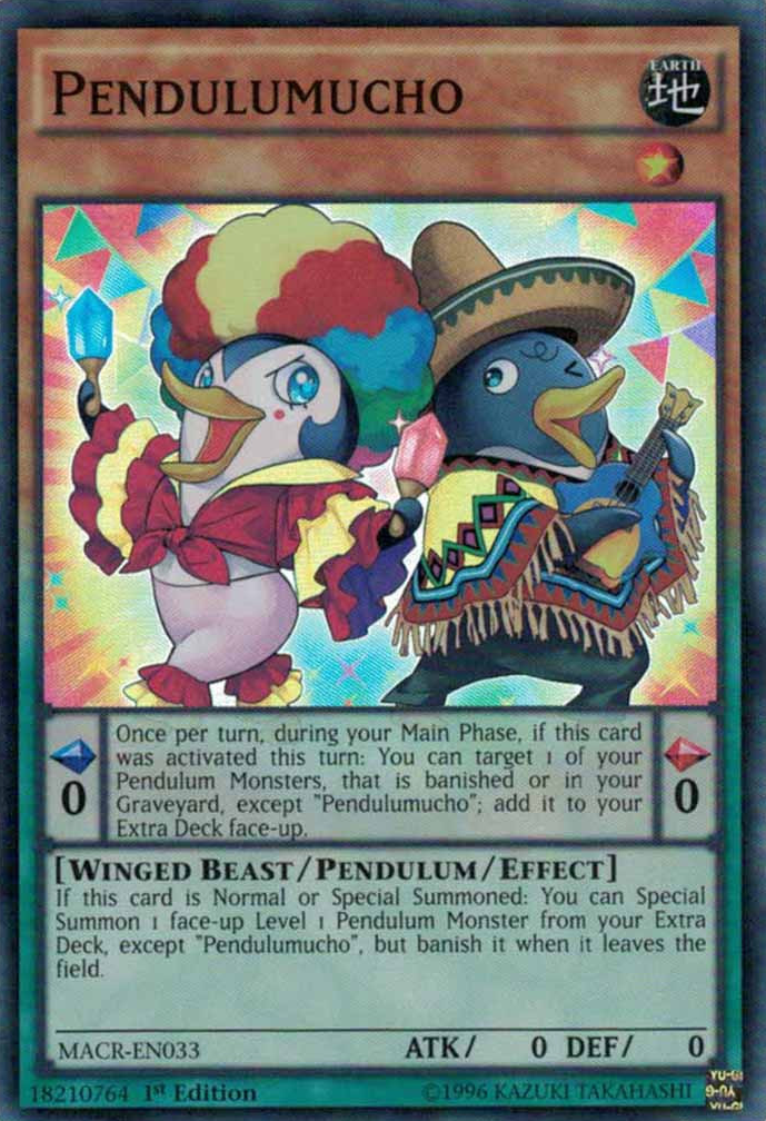 Pendulumucho [MACR-EN033] Super Rare Yu-Gi-Oh!