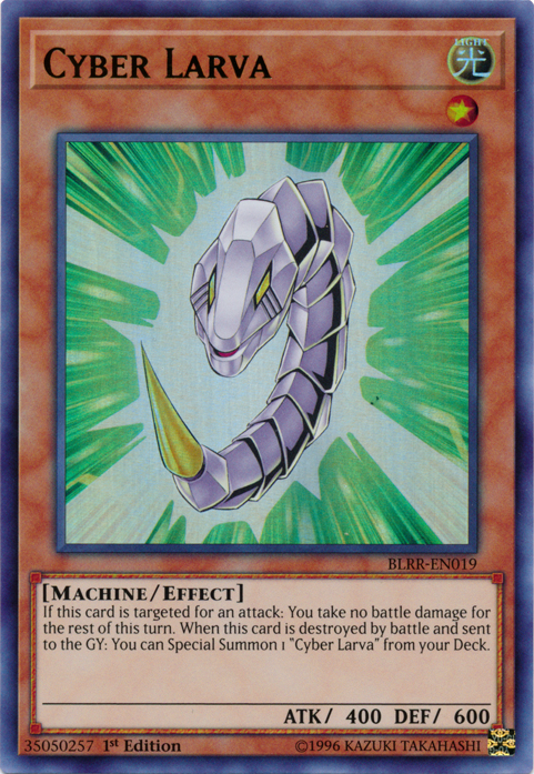 Cyber Larva [BLRR-EN019] Ultra Rare Yu-Gi-Oh!