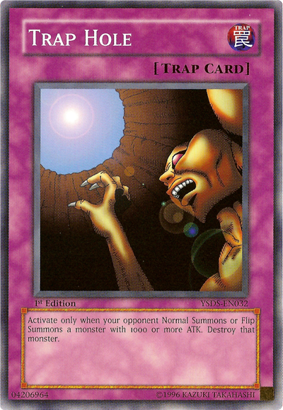 Trap Hole [YSDS-EN032] Common Yu-Gi-Oh!