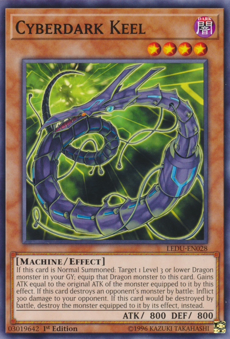 Cyberdark Keel [LEDU-EN028] Common Yu-Gi-Oh!