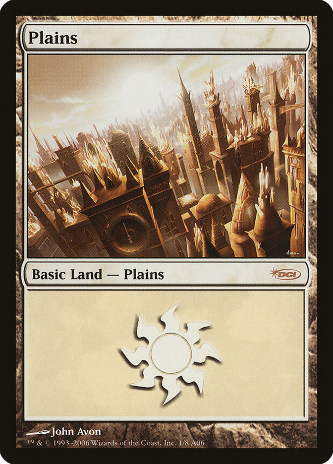 Plains (1) [Arena League 2006] Magic: The Gathering