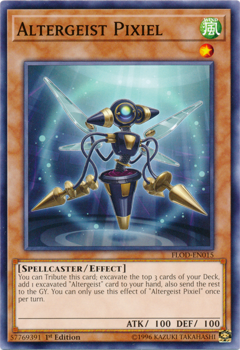 Altergeist Pixiel [FLOD-EN015] Common Yu-Gi-Oh!