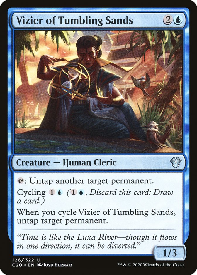 Vizier of Tumbling Sands [Commander 2020] Magic: The Gathering