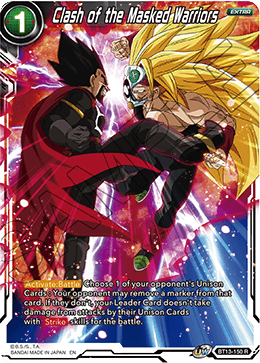 Clash of the Masked Warriors (Rare) (BT13-150) [Supreme Rivalry] Dragon Ball Super