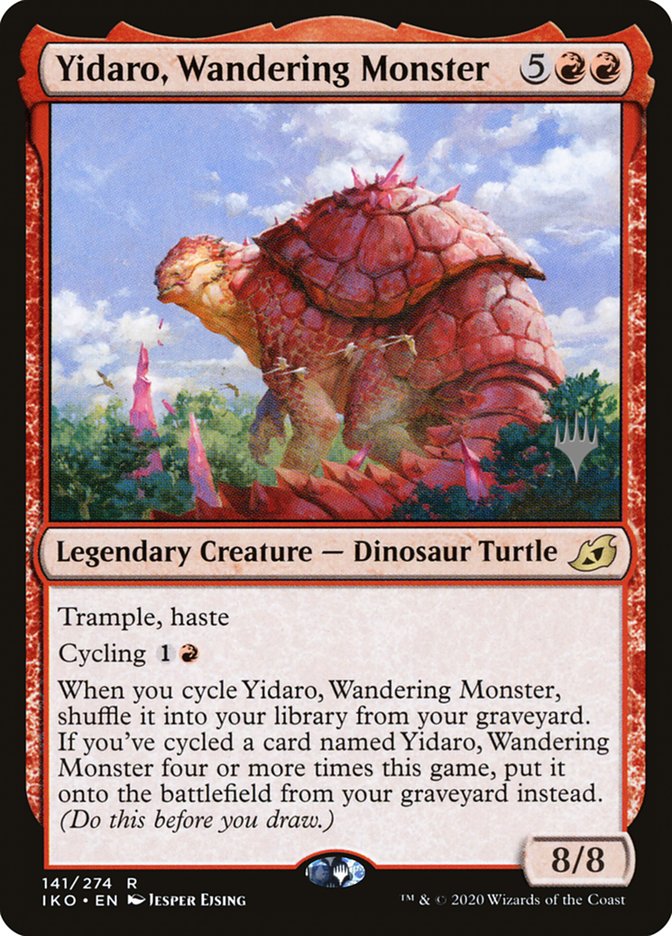 Yidaro, Wandering Monster (Promo Pack) [Ikoria: Lair of Behemoths Promos] Magic: The Gathering