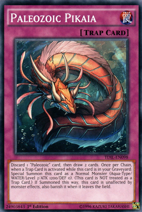 Paleozoic Pikaia [TDIL-EN098] Common Yu-Gi-Oh!