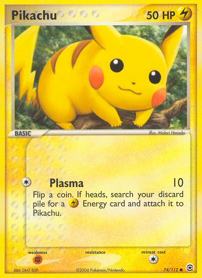 Pikachu (74/112) [EX: FireRed & LeafGreen] Pokémon