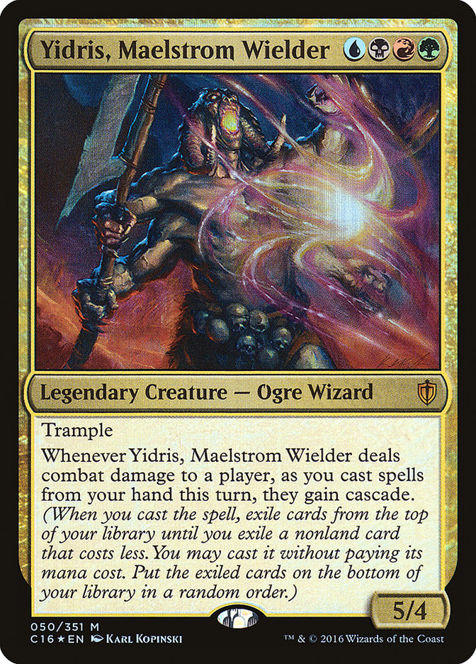 Yidris, Maelstrom Wielder [Commander 2016] Magic: The Gathering