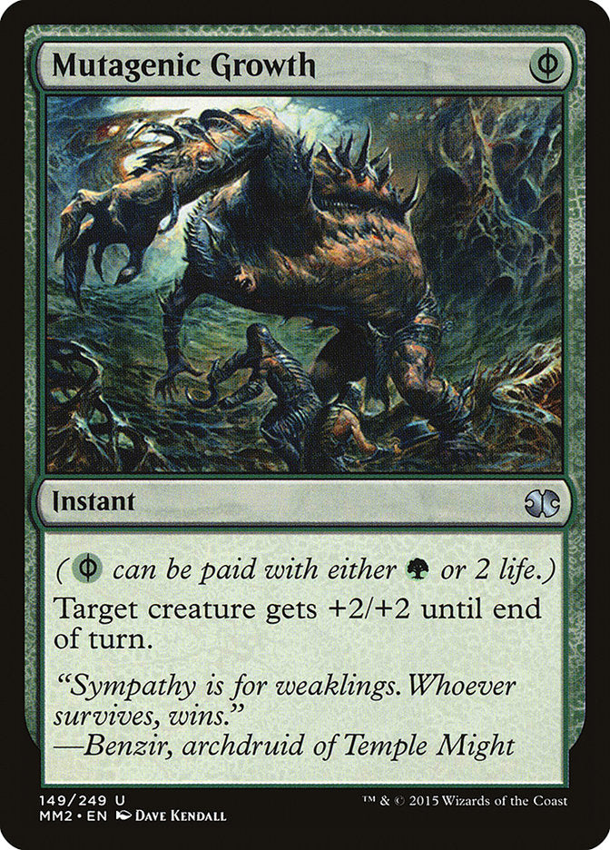 Mutagenic Growth [Modern Masters 2015] Magic: The Gathering