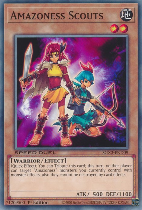 Amazoness Scouts [SGX3-END09] Common Yu-Gi-Oh!