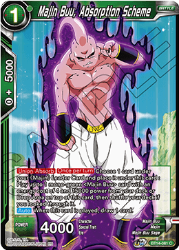 Majin Buu, Absorption Scheme (BT14-081) [Cross Spirits] Dragon Ball Super