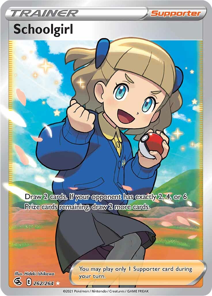 Schoolgirl (262/264) [Sword & Shield: Fusion Strike] Pokémon