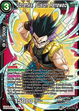 Gotenks, Fusion Renewed (Common) (BT13-134) [Supreme Rivalry] Dragon Ball Super