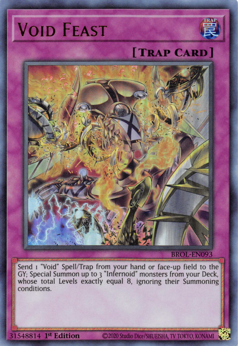 Void Feast [BROL-EN093] Ultra Rare Yu-Gi-Oh!