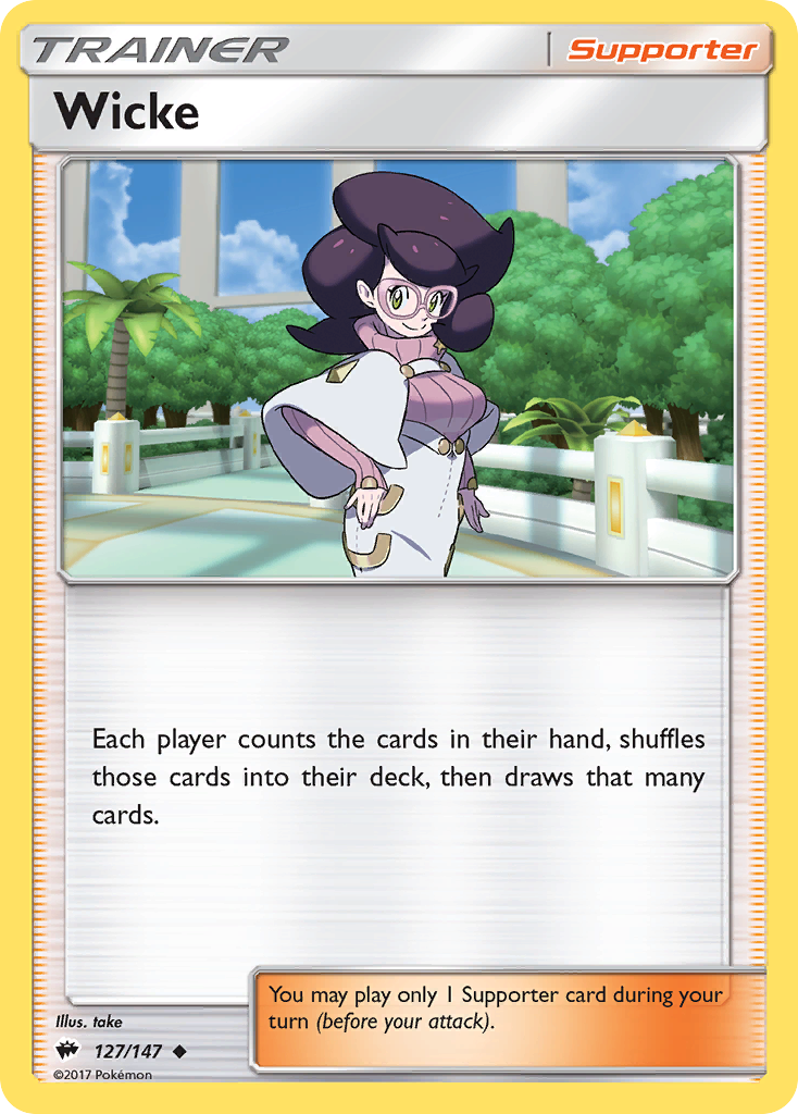 Wicke (127/147) [Sun & Moon: Burning Shadows] Pokémon