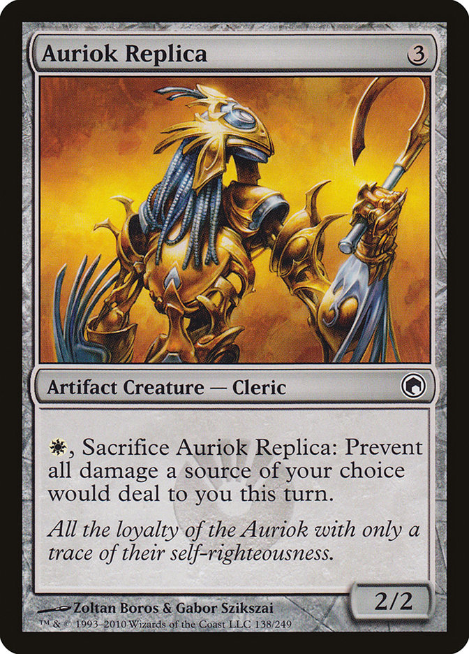 Auriok Replica [Scars of Mirrodin] Magic: The Gathering