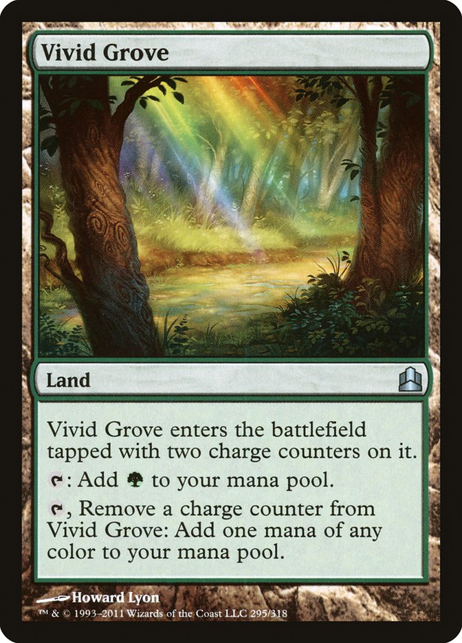 Vivid Grove [Commander 2011] Magic: The Gathering