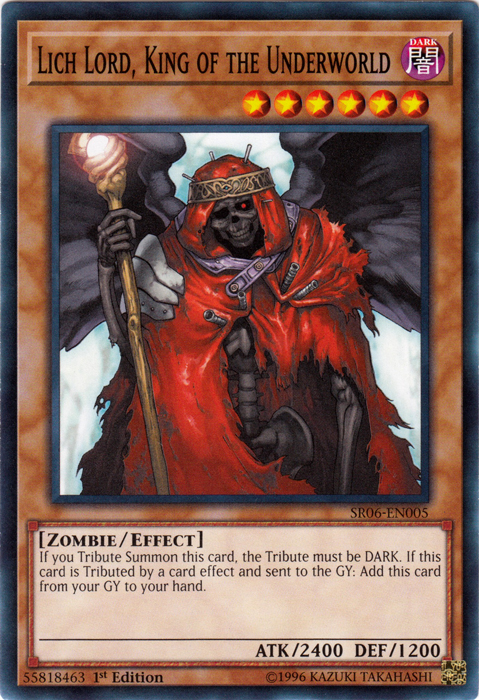 Lich Lord, King of the Underworld [SR06-EN005] Common Yu-Gi-Oh!