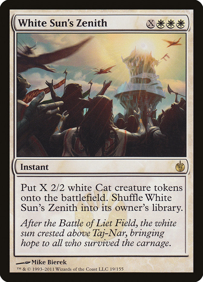 White Sun's Zenith [Mirrodin Besieged] Magic: The Gathering