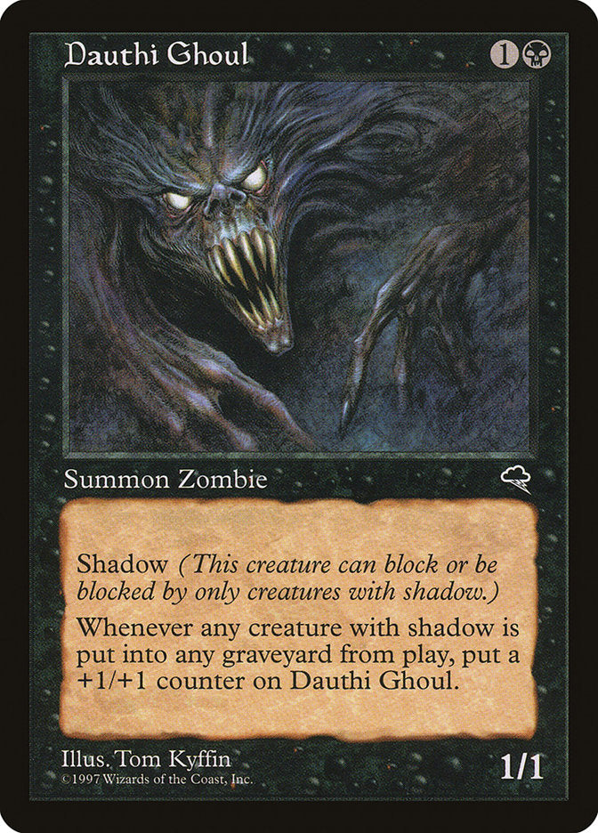 Dauthi Ghoul [Tempest] Magic: The Gathering