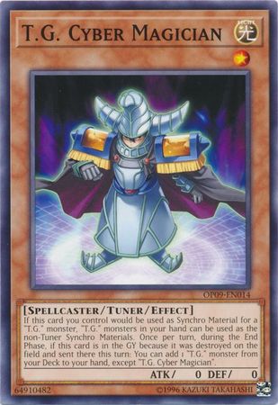 T.G. Cyber Magician [OP09-EN014] Common Yu-Gi-Oh!