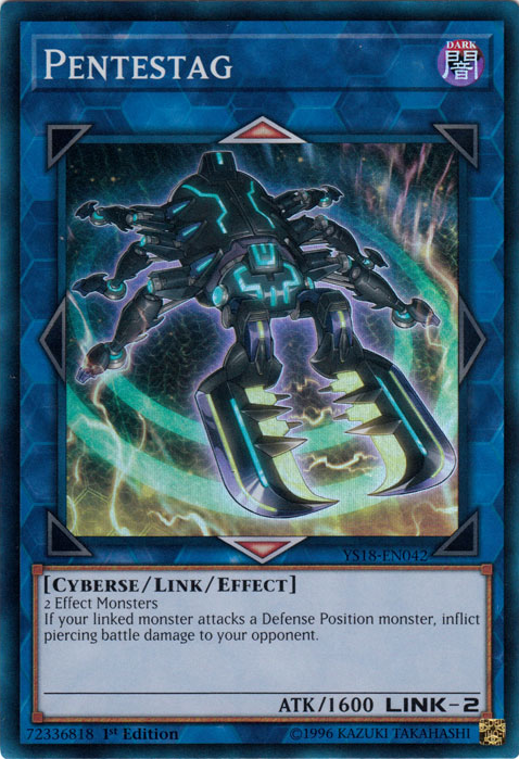 Pentestag [YS18-EN042] Super Rare Yu-Gi-Oh!