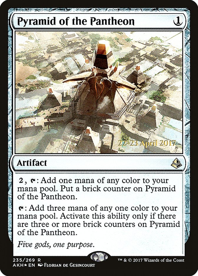 Pyramid of the Pantheon [Amonkhet Prerelease Promos] Magic: The Gathering