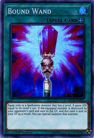 Bound Wand [INCH-EN055] Super Rare Yu-Gi-Oh!