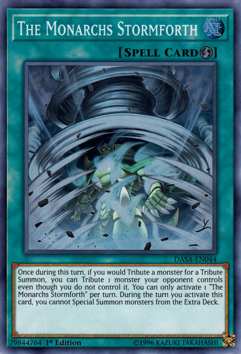 The Monarchs Stormforth [DASA-EN044] Super Rare Yu-Gi-Oh!