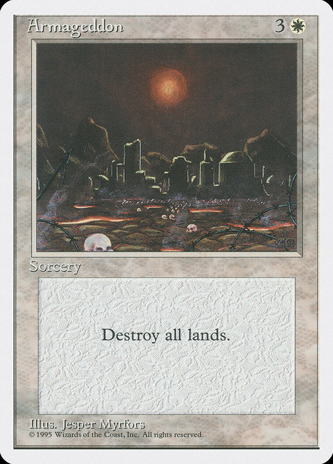 Armageddon [Fourth Edition] Magic: The Gathering