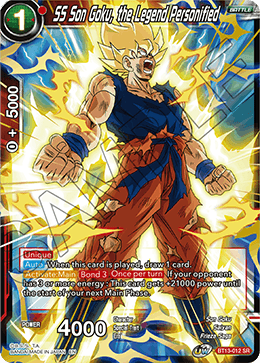 SS Son Goku, the Legend Personified (BT13-012) [Supreme Rivalry] Dragon Ball Super