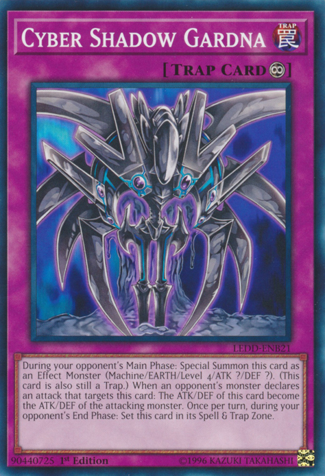 Cyber Shadow Gardna [LEDD-ENB21] Common Yu-Gi-Oh!