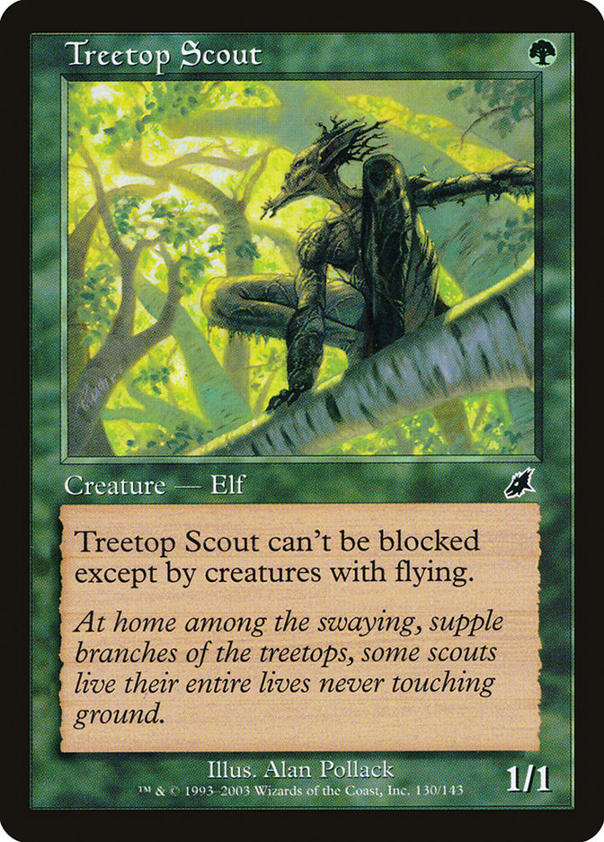 Treetop Scout [Scourge] Magic: The Gathering