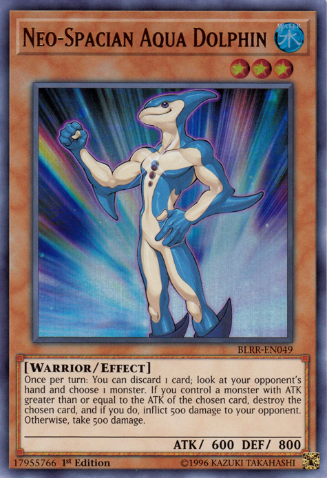 Neo-Spacian Aqua Dolphin [BLRR-EN049] Ultra Rare Yu-Gi-Oh!