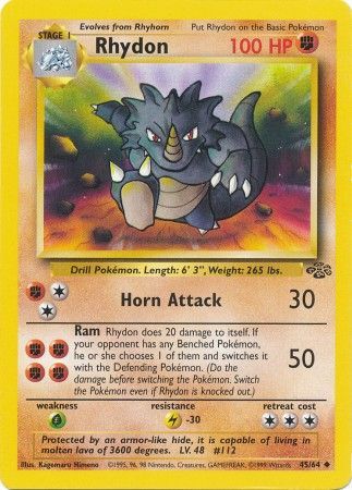 Rhydon (45/64) [Jungle Unlimited] Pokémon