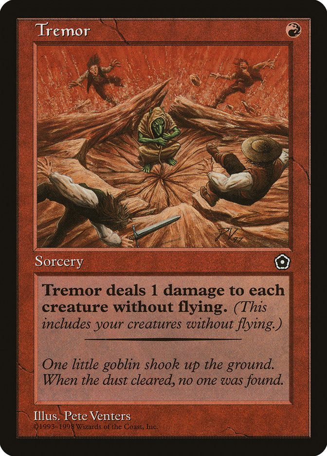 Tremor [Portal Second Age] Magic: The Gathering