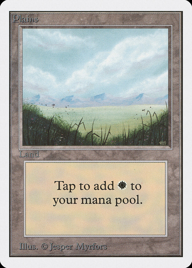 Plains (288) [Unlimited Edition] Magic: The Gathering