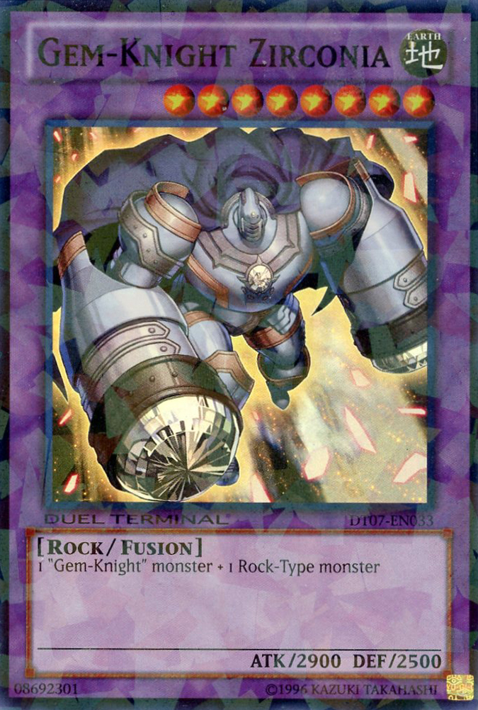 Gem-Knight Zirconia [DT07-EN033] Super Rare Yu-Gi-Oh!