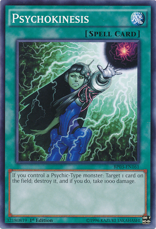 Psychokinesis [BP03-EN161] Common Yu-Gi-Oh!