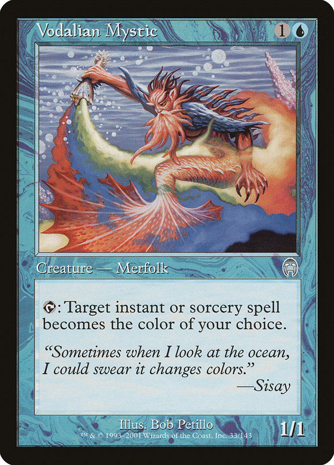 Vodalian Mystic [Apocalypse] Magic: The Gathering