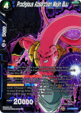 Prodigious Absorption Majin Buu (SPR) (BT6-042_SPR) [Destroyer Kings] Dragon Ball Super